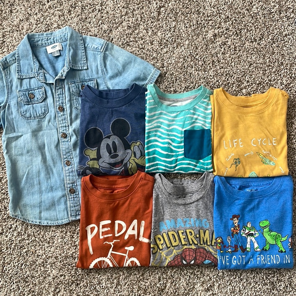 XS lot of shirts
